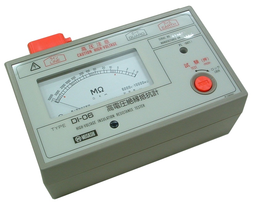 ハイビット絶縁抵抗計　ムサシインテック